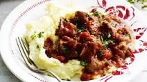 Slow-roasted beef shanks Slow-roasted beef shanks