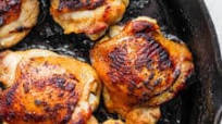 Cast Iron Chicken Thighs Cast Iron Chicken Thighs