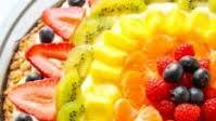 Healthier Homemade Fruit Pizza Healthier Homemade Fruit Pizza