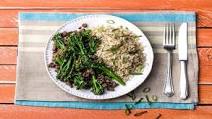 Korean-Style Beef Stir Fry with Broccolini, Brown Rice, and Sesame Korean-Style Beef Stir Fry with Broccolini, Brown Rice, and Sesame
