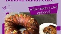 Awesome Light Chocolate Banana Bundt Cake Awesome Light Chocolate Banana Bundt Cake