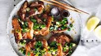 Pan-fried pork belly with spring onion recipe Pan-fried pork belly with spring onion recipe