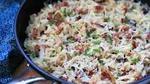 Kohlrabi Noodles with Bacon and Parmesan Kohlrabi Noodles with Bacon and Parmesan