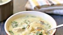 Creamy Chicken Spinach Soup Recipe Creamy Chicken Spinach Soup Recipe