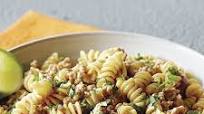 Rotini with Ground Pork and Spicy Peanut Sauce Rotini with Ground Pork and Spicy Peanut Sauce