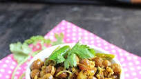 Sprouted chickpea stir fry Sprouted chickpea stir fry