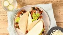 Smoky Chipotle Chicken Tacos with guacamole and queso fresco Smoky Chipotle Chicken Tacos with guacamole and queso fresco