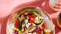 Grilled Halloumi & Summer Vegetable Tacos Grilled Halloumi & Summer Vegetable Tacos