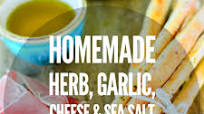 Homemade Herb, Garlic, Cheese & Sea Salt Grissini (Italian Breadsticks) Homemade Herb, Garlic, Cheese & Sea Salt Grissini (Italian Breadsticks)