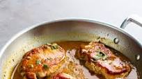 Pan-seared Pork Chops with Apricot Dijon Mustard Sauce Pan-seared Pork Chops with Apricot Dijon Mustard Sauce