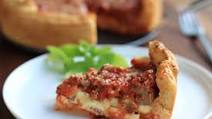 Chicago Style Deep Dish Pizza Chicago Style Deep Dish Pizza