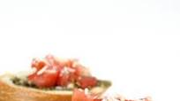 Easy Pesto Bruschetta Appetizer Easy Pesto Bruschetta Appetizer