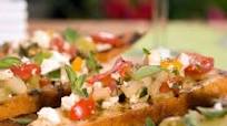 Mixed Tomato Salsa Crostini Mixed Tomato Salsa Crostini