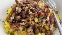 BBQ Pulled Pork Breakfast Bowl BBQ Pulled Pork Breakfast Bowl