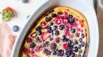 Flaugnarde of Mixed Berries (Clafoutis) Flaugnarde of Mixed Berries (Clafoutis)