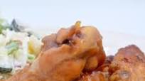 Slow Cooker Honey Garlic Glazed Wings Slow Cooker Honey Garlic Glazed Wings