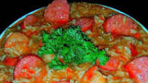 Mike's EZ Shrimp & Spicy Andouille Sausage Gumbo Mike's EZ Shrimp & Spicy Andouille Sausage Gumbo