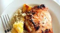 Brown Sugar Honey Marinated Salmon with Caramelized Pineapple Quinoa Brown Sugar Honey Marinated Salmon with Caramelized Pineapple Quinoa