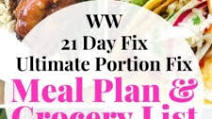 Meal Plan & Grocery List {Week of 4/26/21} | 21 Day Fix Meal Plan | WW Meal Plan Meal Plan & Grocery List {Week of 4/26/21} | 21 Day Fix Meal Plan | WW Meal Plan
