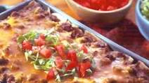 Cheesy Mexican Beef Casserole Cheesy Mexican Beef Casserole