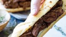 Easy Slow Cooker French Dip Sandwiches Easy Slow Cooker French Dip Sandwiches