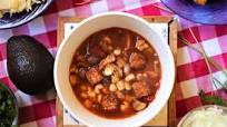 Vegan Posole with Tempeh and Mushrooms Vegan Posole with Tempeh and Mushrooms