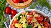 Greek Chickpea Salad Greek Chickpea Salad
