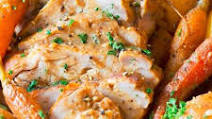 Slow Cooker Pork Loin with Vegetables Slow Cooker Pork Loin with Vegetables