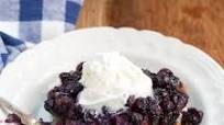 Slow Cooker Blueberry Cobbler Slow Cooker Blueberry Cobbler