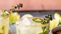 Spicy Cucumber Margarita. Spicy Cucumber Margarita.