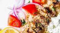Grilled Chicken Kabobs with Cucumber Yogurt Sauce Grilled Chicken Kabobs with Cucumber Yogurt Sauce