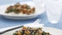 Beef with Sweet Potatoes and Spinach Beef with Sweet Potatoes and Spinach