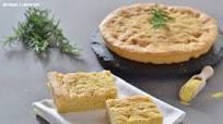 Focaccia con farina di mais Focaccia con farina di mais