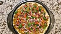 Liz’s Chickpea Masala Pizza Liz’s Chickpea Masala Pizza