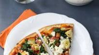 Tomato, Spinach & Artichoke Pizza Tomato, Spinach & Artichoke Pizza