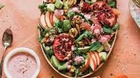 Winter Love Salad with Pink Greek Dressing Winter Love Salad with Pink Greek Dressing