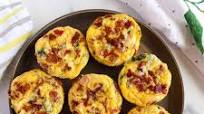 Crustless Ham & Cheese Quiche Muffins Crustless Ham & Cheese Quiche Muffins
