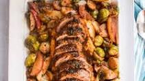 Maple Roasted Pork Tenderloin with Fall Veggies Maple Roasted Pork Tenderloin with Fall Veggies