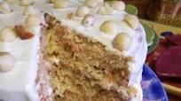 Tropical Carrot Cake with Coconut Cream Frosting Tropical Carrot Cake with Coconut Cream Frosting