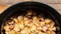 Slow Cooker Potatoes, Cabbage and Kielbasa Slow Cooker Potatoes, Cabbage and Kielbasa