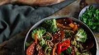 Soba Noodle Bowl with BBQ Tempeh Soba Noodle Bowl with BBQ Tempeh