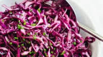Simple Red Cabbage Slaw Simple Red Cabbage Slaw