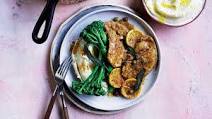Lemon and caper pork steaks Lemon and caper pork steaks