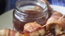Air Fryer Bacon Wrapped Chicken Bites Air Fryer Bacon Wrapped Chicken Bites