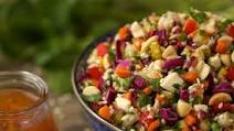Chopped Asian Chicken Salad w/ Ginger-Marmalade Dressing Chopped Asian Chicken Salad w/ Ginger-Marmalade Dressing
