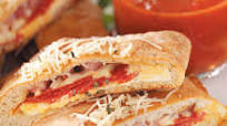 Ham and Cheese Calzones Ham and Cheese Calzones