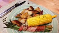 Bacon Wrapped Asparagus w/ Brown Sugar Bacon Wrapped Asparagus w/ Brown Sugar
