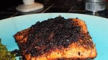 Blackened Indian Salmon Blackened Indian Salmon