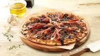 Mozzarella and Prosciutto Pizza Mozzarella and Prosciutto Pizza