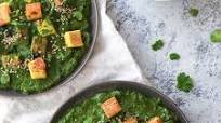 Vegan Palak Paneer with Chickpea Tofu Vegan Palak Paneer with Chickpea Tofu